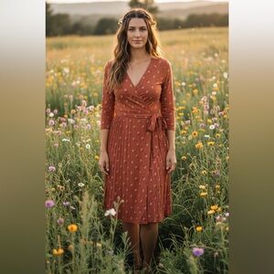 Matilda Jane Isn’t It Lovely Wrap Dress Modal Large